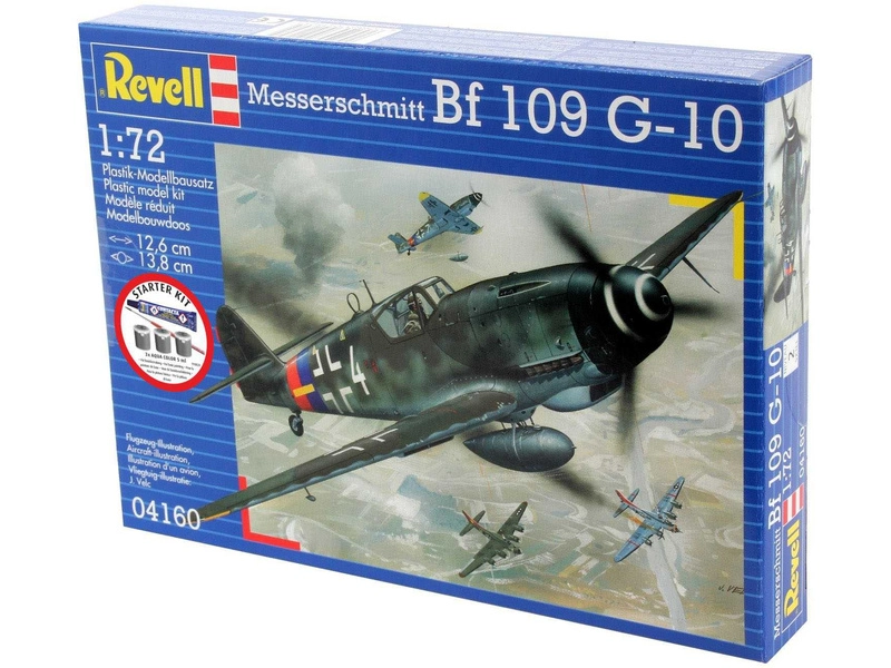 Revell Messerschmitt Bf-109 (1:72) (štartovacia súprava)