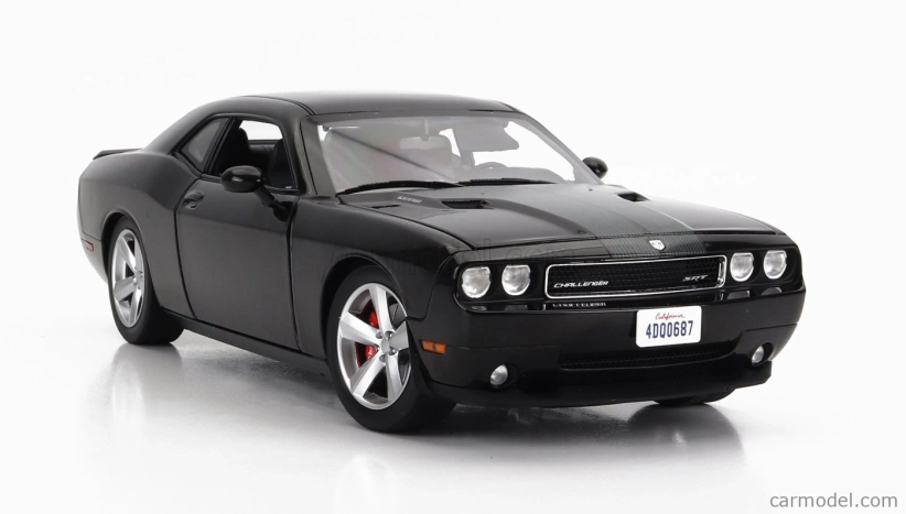 Highway61 Dodge Challenger Srt8 Coupe 2009 - Police Ncis Los Angeles 1:18 Black