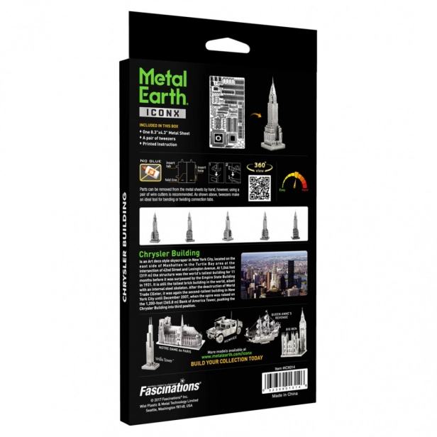 Ocelová stavebnice Chrysler Building