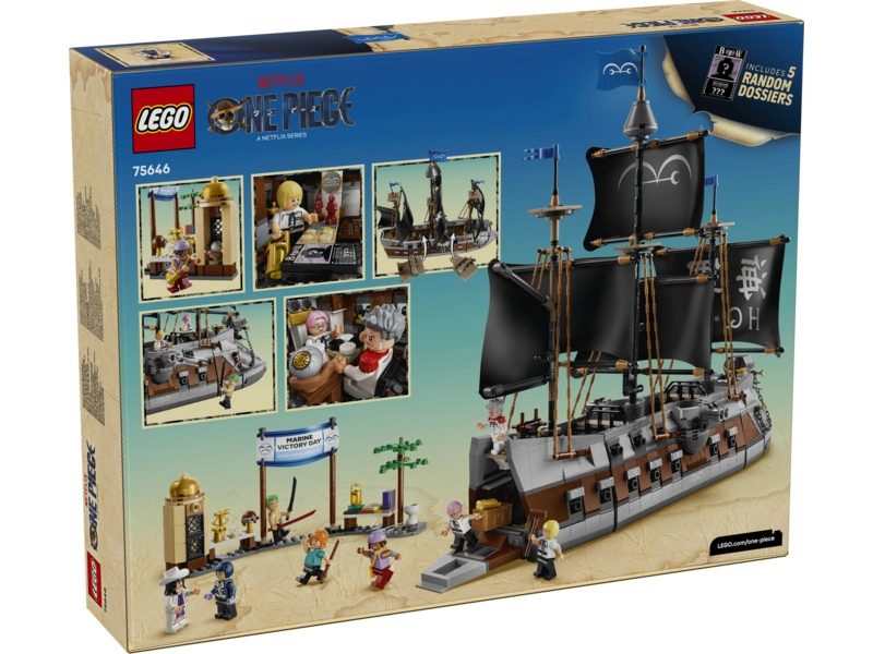 LEGO ONE PIECE - Garpova námořní válečná loď