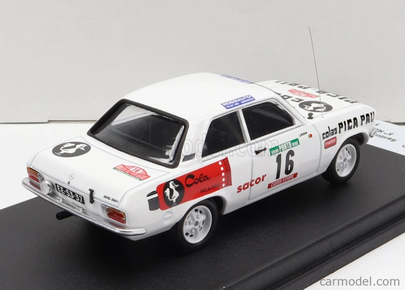 Trofeu Opel Ascona (nočná verzia) N 16 Rally Portugal 1976 S.mendes - J.nobre 1:43 Biela