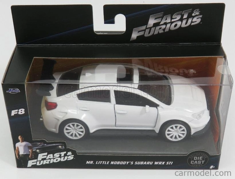 Jada Subaru Wrx Sti pána Little Nobody's 2014 - Fast & Furious 8 2017 1:32 Biela