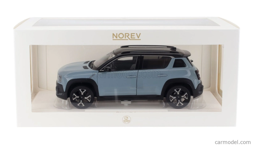 Norev Renault R4 E-tech 100% 2025 1:18 svetlomodrá