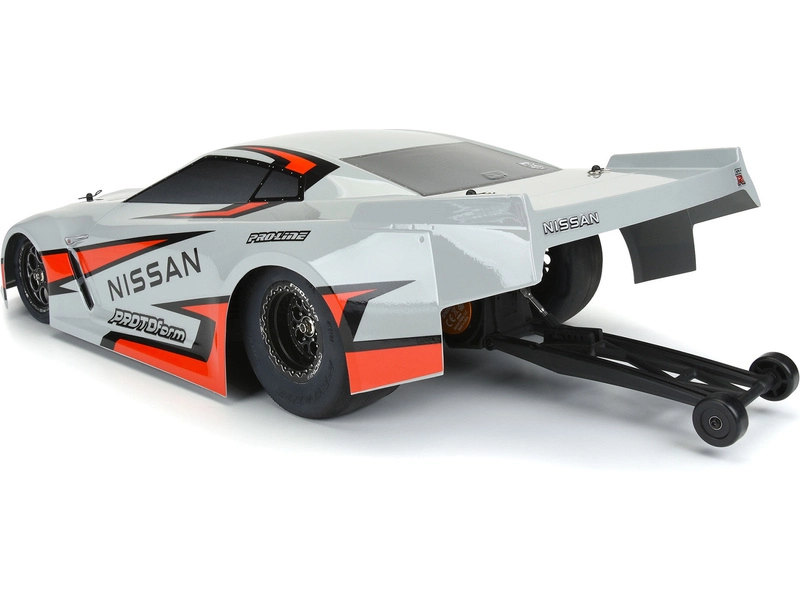 Karoséria PROTOform 1:10 Nissan GT-R R35 Pro šedá: Drag Car