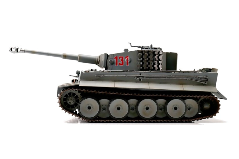 TORRO tank 1/16 RC Tiger I IR - zimná kamufláž svetlo šedá