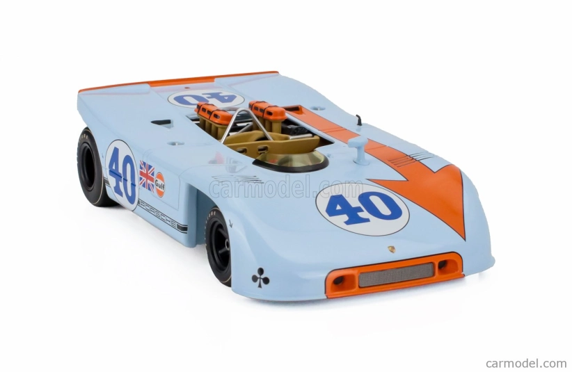 Werk83 Porsche 908/03 Spider Team John Wyer Automotive Engineering Gulf N 40 2nd Targa Florio 1970 Pedro Rodriguez - Leo Kinnunen 1:18 Světle Modrá Oranžová