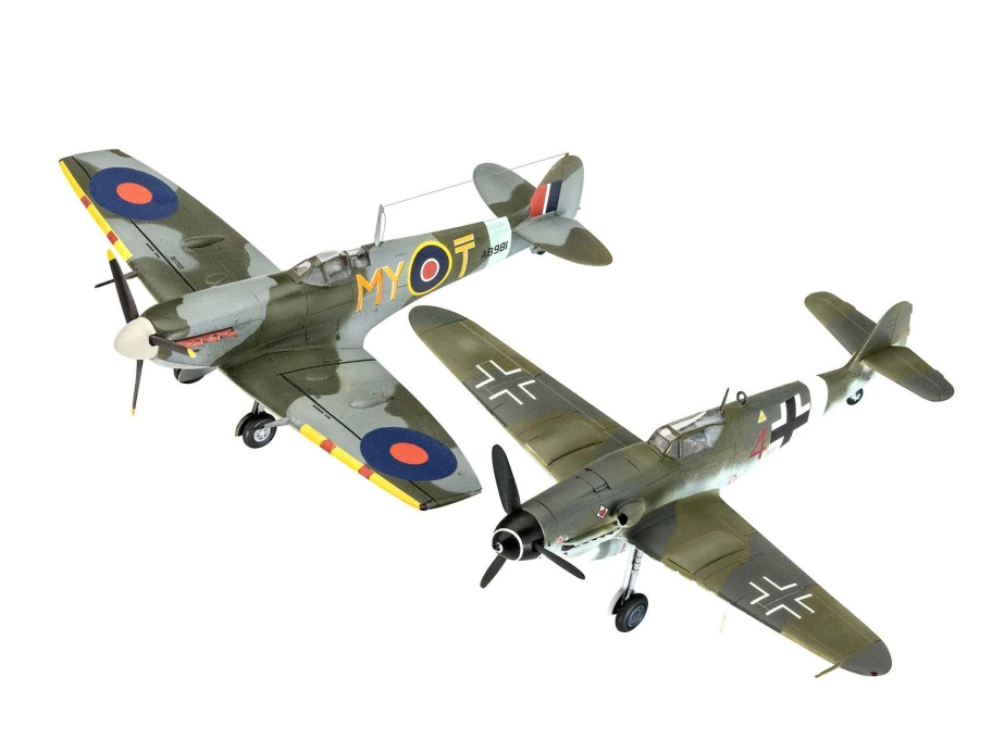 Revell Messerschmitt Bf109G-10, Spitfire Mk.V (1:72) (set)