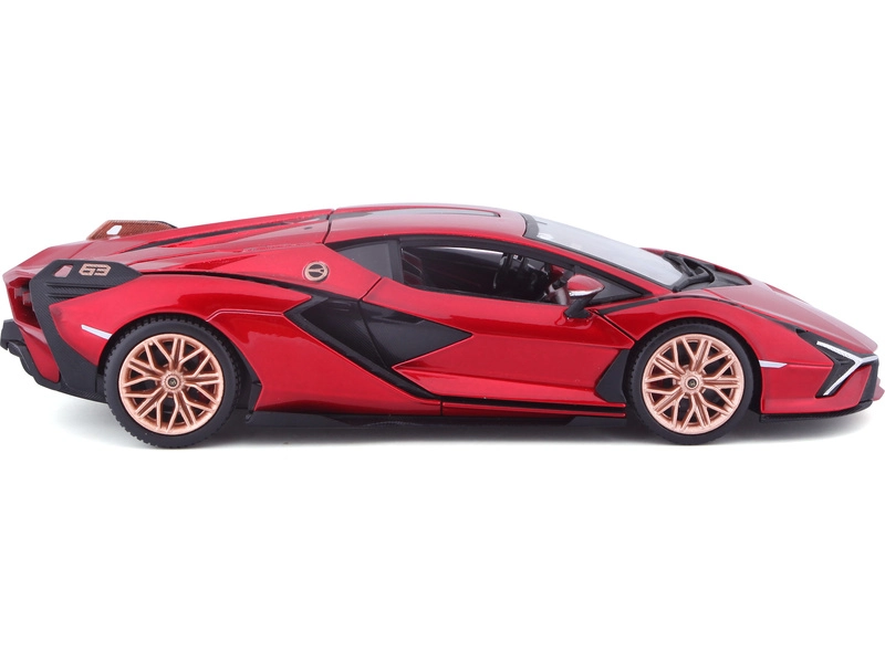 Bburago Lamorghini Sian FKP37 1:24 červená