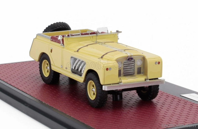 Modely v mierke Matrix Land rover 109 Bell Aurens Longnose Open 2008 1:43 Písek