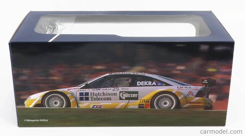 Werk83 Opel Calibra V6 4x4 Opel Team Joest N 25 Itc 1996 Alexander Wurz 1:18 bielo žltá