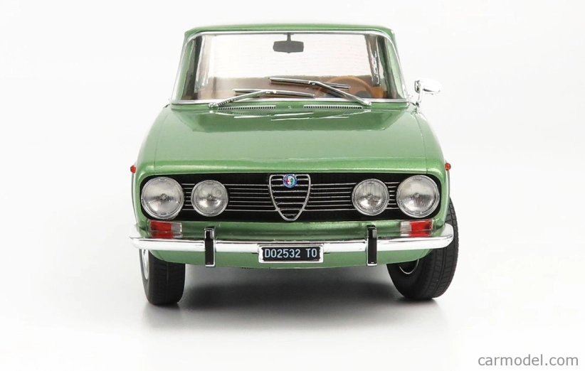 Mitica-diecast Alfa romeo 1750 Berlina 2-series 1969 1:18 Verde Oliva - Olive Green Met
