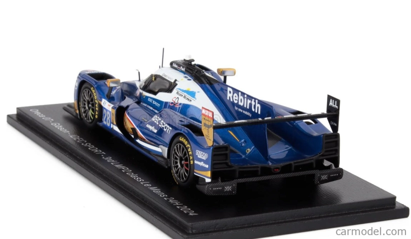 Spark-model Oreca 07 Gibson Gk428 4.2l V8 Team Idec Sport N 28 3. Lmp2 Trieda 24h Le Mans 2024 Paul Lafargue - Reshad De Gerus - Job Van Uitert 1:43 Modrá biela