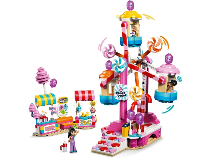 LEGO Friends - Kolotoč se sladkostmi a cupcaky