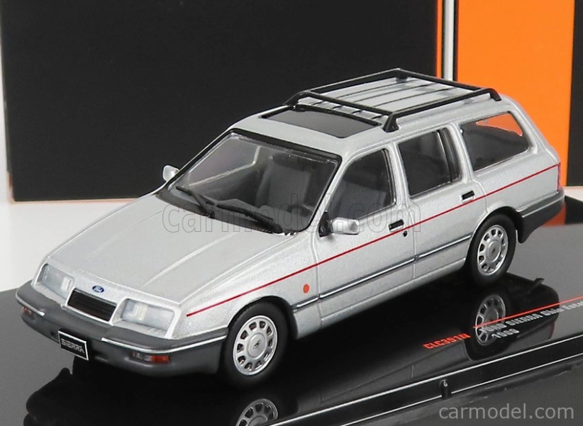 Ixo-models Ford england Sierra Ghia Sw Station Wagon 1986 1:43 Silver