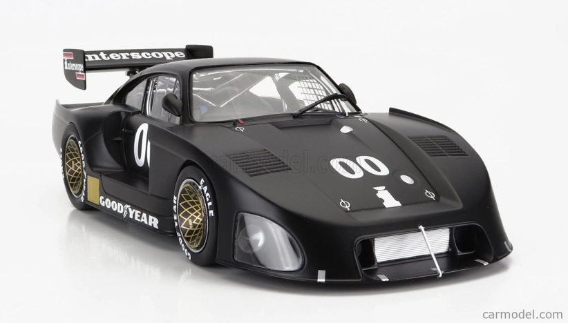 Werk83 Porsche 935 K4 Turbo Team Interscope Racing N 00 Imsa 1981 D.ongais 1:18 Matt Black