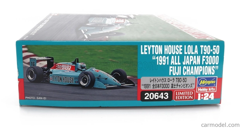 Hasegawa Leyton house F3000 T90-50 N 16 Fuji Champions 1991 M.sekyia 1:24 /