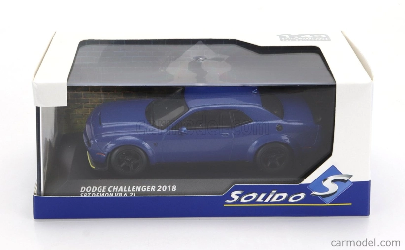 Solido Dodge Challenger Srt Coupe 2018 1:43 Modrá