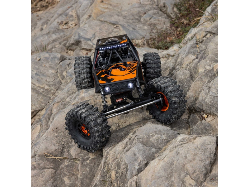 RC auto Axial Capra 1.9 4WS 1:10 RTR, oranžová