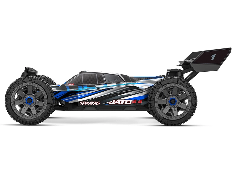 RC auto Traxxas Jato 1:8 4WD BL-2S RTR, černá