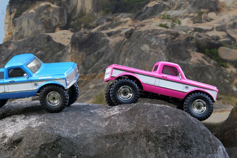 RC auto SHOOTER 1/10 súprava 2,4 GHz, modrá