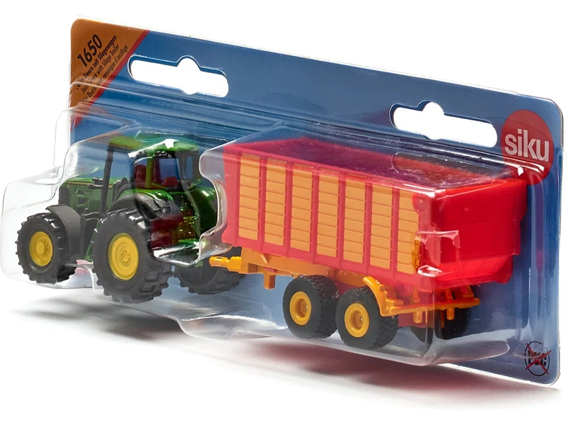 SIKU Blister - Claas s prívesom na siláž
