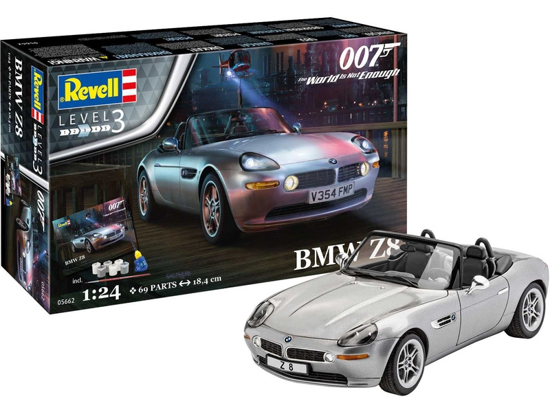 Revell BMW Z8 – Jeden svet nestačí (1:24) (darčeková súprava)