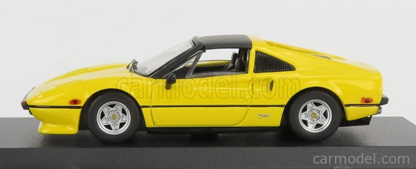 Najlepší model Ferrari 308 Gts Spider Closed 1978 - Osobné auto Kenny Roberts 1:43 Yellow Black