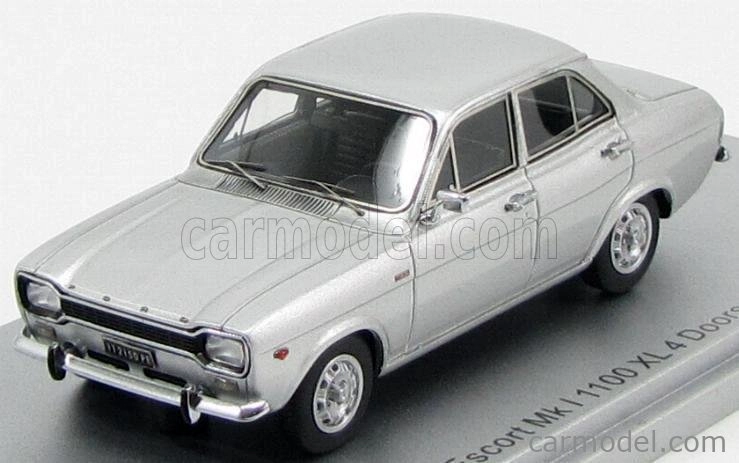 Kess-model Ford england Escort Mki 1100xl Lhd 4-doors 1973 1:43 Silver