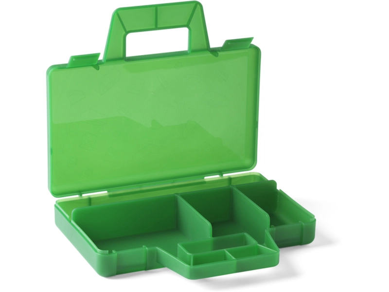 LEGO To Go úložný box s přihrádkami - červená