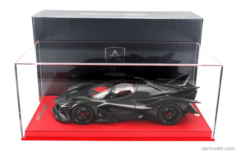 Peako Gumpert Apollo Project Evo Full Carbon 2022 1:18 Carbon Black