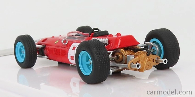 Tecnomodel Ferrari F1 512 N 8 Italy Gp 1965 John Surtees 1:43 Červená