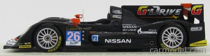 Spark-model Oreca 03-nissan Team G-drive Racing N 26 9. 24h Le Mans 2013 M.conway - J.martin - R.rusinov 1:43 Matt Black