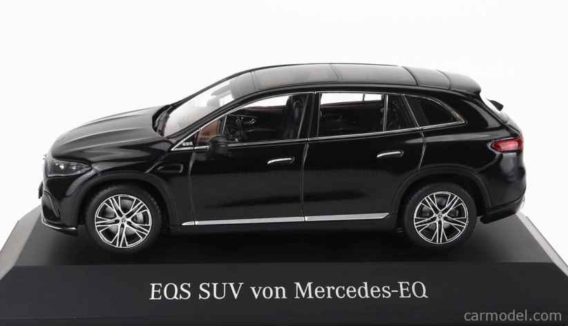 Spark-model Mercedes benz Eqs Suv (x296) Von Mercedes-eq 2022 1:43 Black