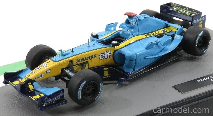 Edicola Renault F1 R24 Team Mild Seven N 7 Season 2004 Jarno Trulli 1:43 Světle Modrá Žlutá