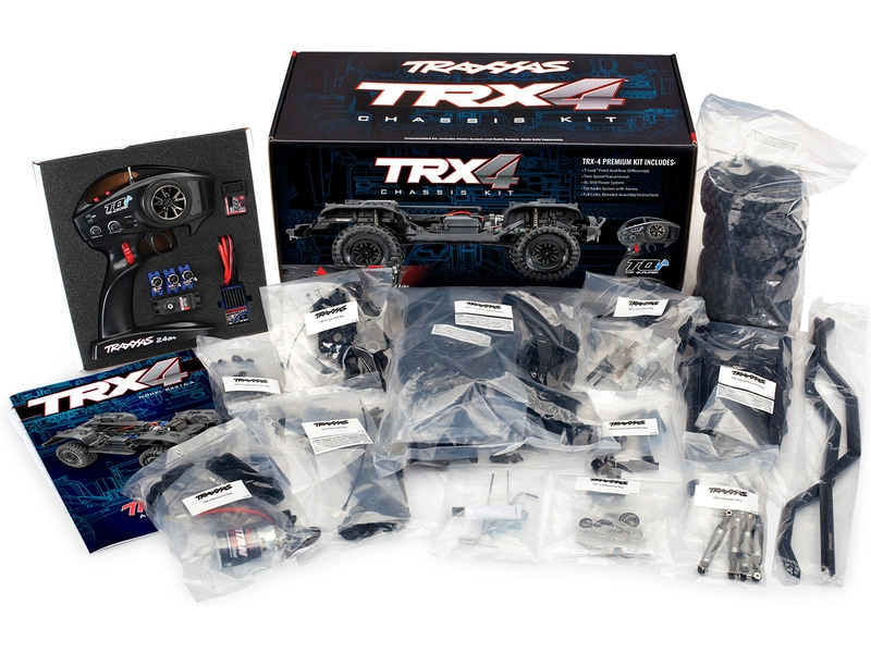 RC auto Traxxas TRX-4 1:10 Kit bez karoserie