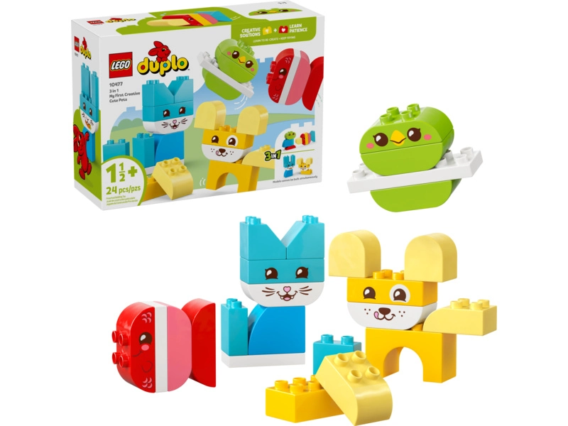 LEGO Friends - Roztomilí kreativní mazlíčci 3 v 1