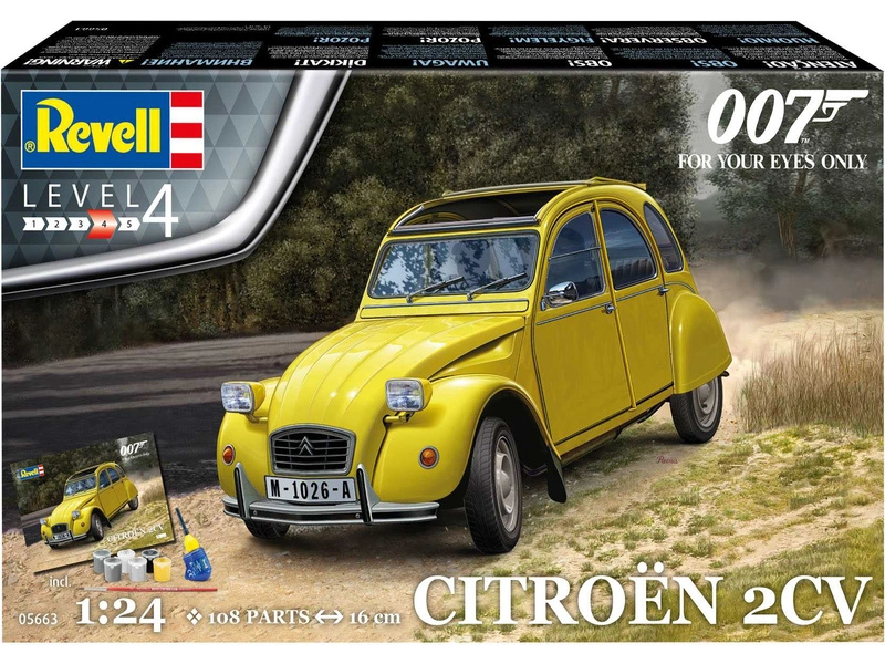 Revell Citroen 2 CV – Len pre tvoje oči (1:24) (darčeková súprava)