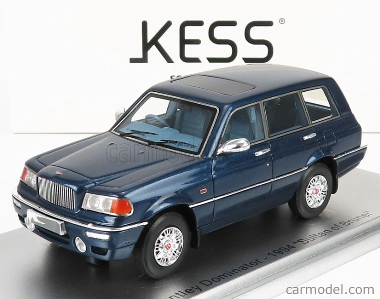 Kess-model Bentley Dominator 4x4 1994 - Range Rover Chassis 1:43, modrá