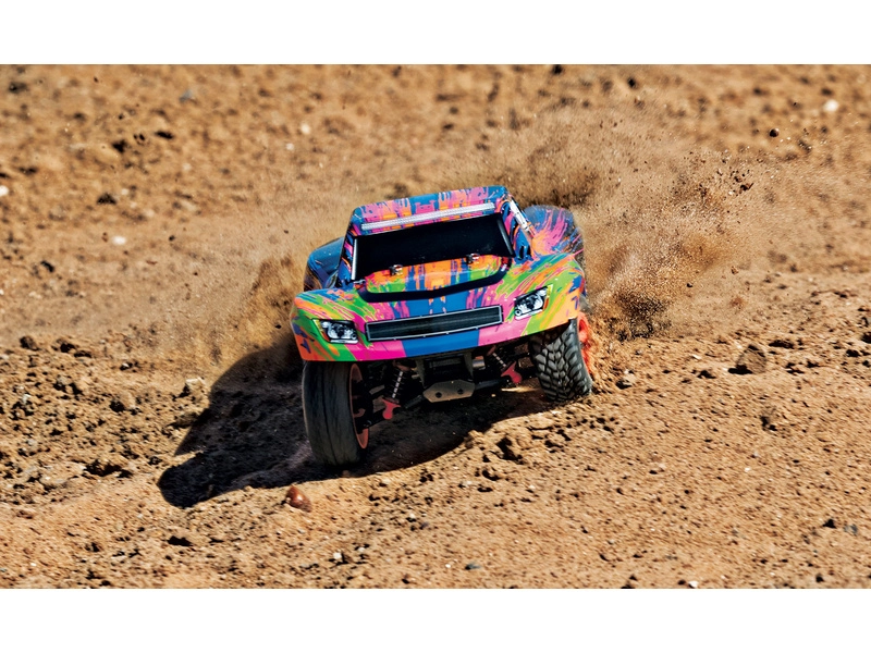 RC auto Traxxas Desert Prerunner 1:18 4WD RTR, modrá