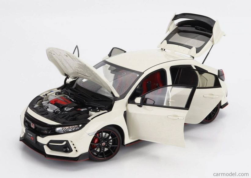 Autoart Honda Civic Type R (fk8) 2021 1:18 Biela