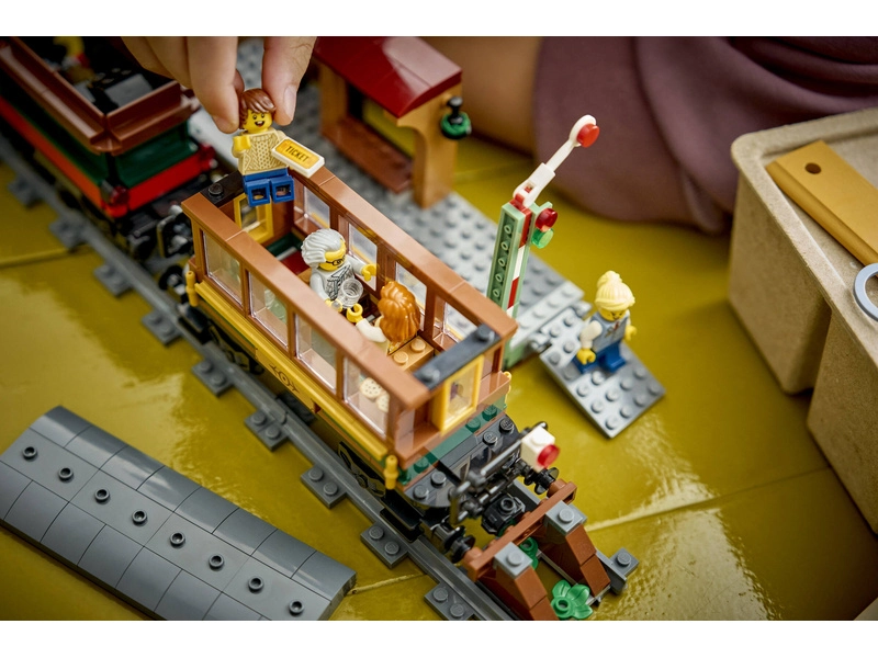 LEGO City - Vintage parný vlak