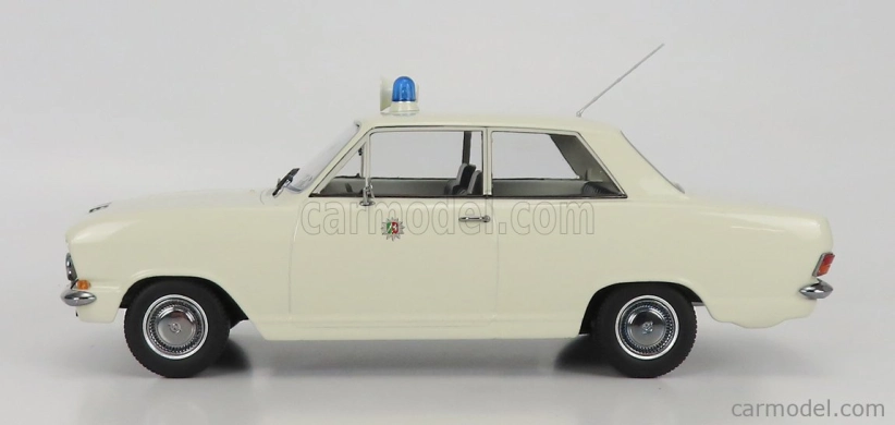 Kk-scale Opel Kadett B Police 1972 1:18 Bílá