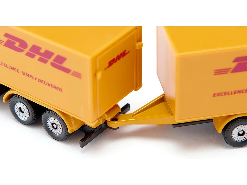 SIKU Blister - DHL kamión s prívesom