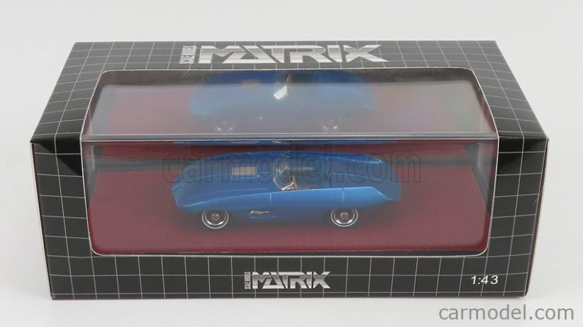 Modely v mierke Matrix Pontiac Vivant 77 Adams Spider 1965 1:43 Blue Met