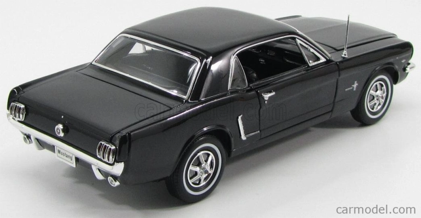 Welly Ford usa Mustang 1/2 Hard-top 1964 1:18 Black