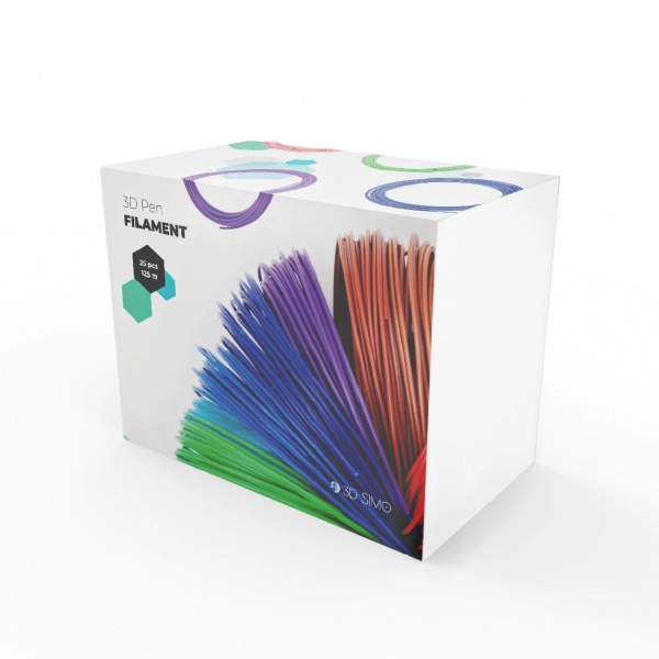 Filament ABS/PLA různé barvy - 125m