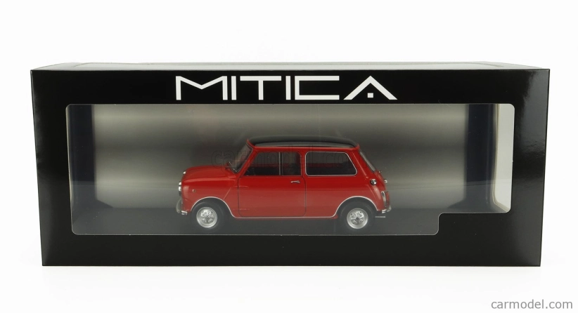 Mitica-diecast Innocenti Mini Cooper Mk2 1968 1:18 Červená Černá