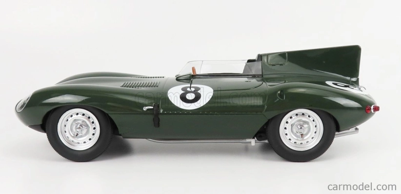 Cmr Jaguar D-type Jaguar Cars Ltd Team N 8 1:18, tmavě zelená