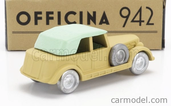 Officina-942 Fiat 2800 C M C Torpedo Cabriolet Closed 1939 1:76 Vojenský Písek