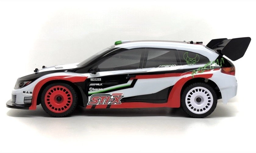 Absima On Road STi-X 1:10 4WD RTR + zdarma batéria NiMH 7,2 V 2000 mAh